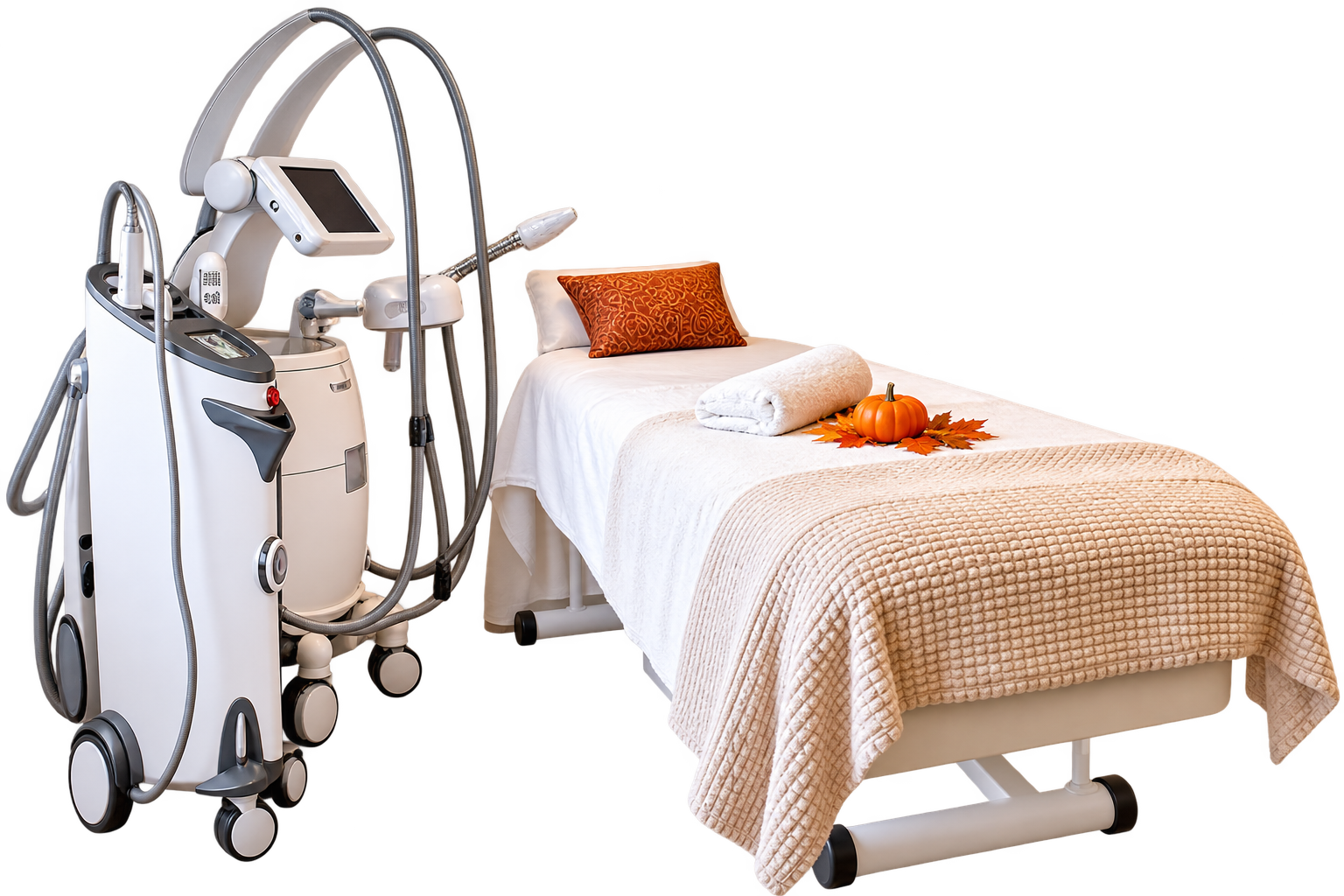 Beauty Magic London treatment bed and professional beauty equipment